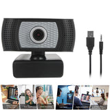 Computer Free Driver Webcam Web Camera 720P Webcam With Mic For PC Laptop Desktop Web Cameras Webcams Fixed Focus 30fps