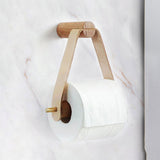 Easy Install Wall Mounted Storage Organizer Hotel Home Beech Toilet Paper Holder Living Room Roll Tissue Kitchen Bathroom Decor