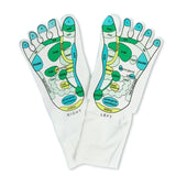 Good Healt Acupressure Reflexology Socks Foot Massage Socks Anti Slip Breathable Yoga Socks for Fitness Sports Training One Size