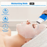 Heating Face Cleaning Blackhead Remover Facial Scrubber Peeling Spatula Acne Remover Face Lifting Tools Ultrasonic Skin Scrubber