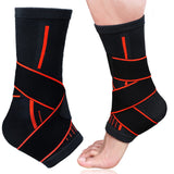 1 Pair Adjustment Protection Ankle Brace Support for Sport Running Fitness THIN889