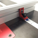 Aluminium Chute alloy T-tracks Model 30/45 T slot and Standard Miter Track Stop Woodworking Tool for workbench Router Table