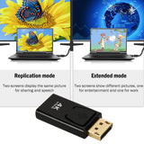 Displayport DP To HDMI-compatible Converter Sets Household Computer Accessories For Monitor Projector 4K Video Audio Adapter