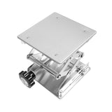 200x200mm Stainless Steel Lifter Router Plate Table Woodworking Machinery Engraving Laboratory Lifting Platform Carpentry Tool