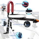 Dropship-Child Bike Seat, Portable Foldable Front Mount Kids Seat,for Children 2-6 Years, Detachable Child Bicycle Seat
