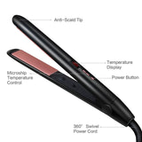 Electric Hair Straightener, Straight Roll Dual-use Splint, Tourmaline Ceramic Perm Device,   Curling Straight Iron Plastic&Metal