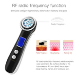 EMS Face Massager RF Radio Mesotherapy Face Lifting Device LED Photon Therapy Wrinkle Removal Vibration Deep Cleansing Machine