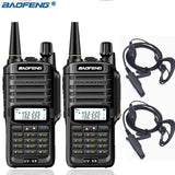 2pcs Baofeng UV-XR 10W High Power IP67 Waterproof Two Way Radio  Dual Band Handheld Walkie Talkie for Hunting UV-9R UV-9R plus