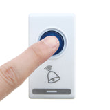 1PC Wireless Doorbell Battery Operated Door Bell With LED Flash 32 Chime 100M Range For House Office Hotel