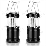 30LED Emergency Light Portable Lantern Tent Lamp Waterproof Camping Light Powered By 3*AA Battery  Working Lighting Flashlight