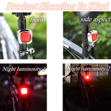 5 Modes Smart Brake Sensor Bicycle LED Taillight Bike Rear Night Light Lantern Bicycle Lights Bicycle Accessories