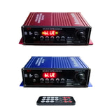 400W Digital bluetooth Car Amplifier FM USB SD w/Remote 2 Channel Hifi Audio Stereo Amp Home Theater Amplifiers Stereo L/R RCA