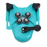 Adjustable Hole Saw Centering Locator Suction Holder Drill Bit Hole Saw Guide Jig Fixture Adjustable Drill Guide Hole Locator