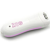 J0PE Portable Women Electric Epilator w/ LED light Rechargeable for Women Legs Arms