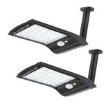 2Pack Solar Lights 36 LED IP65 Waterproof Outdoor Security Night Light,Wireless Wall Lamp for Garden, Fence, Gate Garage