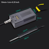 517A Mini Digital Soldering Station with Adjustable Temperature Controlled Lightweight Construction for Pyrography Carving