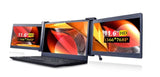 15/13.3/11.9 inch Portable Dual-screen Monitor for 15-17 inch Laptop Expansion Screen 1920*1080 Resolution Easy Installation