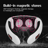 Electric Neck Massage Cervical Pain Relief Infrared Magnetic Therapy Acupoints Pulse Shoulder Body Neck Massager massageador