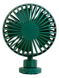 F36 Stroller Bike Fan Mini Portable USB Rechargeable Clip Fan 360 Degree Rotating Outdoor Wrist Fan With Strap With Fragrance