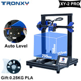 TRONXY Upgraded 3D Printer Kit XY-2 PRO Printing 255X255X260mm Fast Assembly Auto Level Continuation Print Power Filament Sensor
