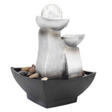 Water Fountain Decoration Continuous Water Circulation Rockery Fountain for Living Room