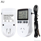 16A  Multi-Function Thermostat Digital Temperature Controller Socket Outlet w/ Timer Switch Sensor Probe Heating Cooling F20 21