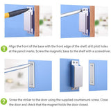 Cabinet Magnetic Catch Stainless Steel Door Closer Strong Heavy Duty Cupboard Magnets Kitchen Door Latches Furniture Hardware