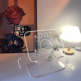 Acrylic iPad Stand Height Adjustable Transparent Tablet Holder Tablets Painting Base Desktop Hands Free iPad Pro/Air/Mini Stand