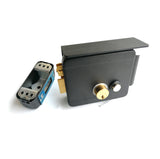 Outdoor Electric Electronic Gate Door Lock For Doorbell Intercom Access Entry Security System with emergency knob