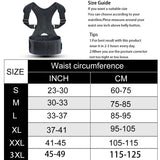 Health Care Back Orthopedic Spine Brace Belt Magnetic Therapy Posture Corrector Corrective Corset Lumbar Support Straight Belt
