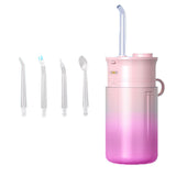 Retractable Oral Irrigator Dental Water Jet Tools USB 200ML Waterproof 3 Modes 4 Nozzles Mouth Washing Machine Teeth Whitening