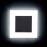 New Led wall light 3W Square acrylic wall sconce Recessed footlight Indoor Stair step decorative night lights Modern wall lamp