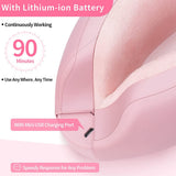 Electric Eye Massager with Heat-Intelligent AI Voice-Bluetooth Music Relieve Eye Fatigue Dry Eyes Airbag Vibration Eye Protector