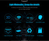VR Box 3.0 Pro Glasses 46 for PC HMD-518 3D Private Mobile Cinema Theater 80 Inch 640*360 8G ROM High Resolution Double Lens