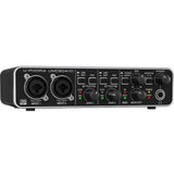 BEHRINGER UMC204HD External Sound Card Recording 2x4,24-Bit/192 kHz USB Audio/MIDI Interface With Midas Mic Preamplifiers