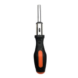6.35mm Ratchet Screwdriver Bit Holder Straight Handle Screwdriver Extension Socket Ratchet Multifunction Hand Operated Tools