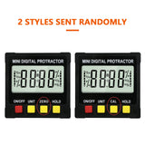 Digital Level Angle Gauge Angle Finder Protractor Inclinometer Level Box with Magnet Rotatable Backlit Display Data Hold