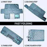 Dog Car Seat Cover Pet Car Mat Pet Hammock Waterproof Pet Transport Cushion Rear Seat Cushion Travel Protector Pet Supplies