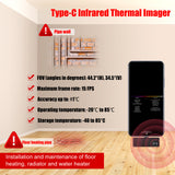 Type-C Interface Infrared Thermal Imager EM901 Draft Xpro USB Thermal Imager for Android Mobile Phone Detection Thermometer