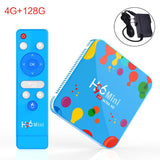 1Set 4GB 32/128GB H96 Mini for android 9.0 Smart TV Box H6 Quad Core 6K Wifi Player Set Top Box