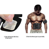 Factory price Power Fit Vibration Abdominal Muscle Trainer Body Slimming Machine Fat Burning Fitness Massage Loss Exercise Belt