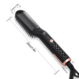 Men's warm hair brush, hair straightener, personal care, hair straightener, anti-static