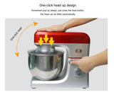 Food Processor 7L 1200W 6-speed 110V 220V Kitchen Stand Mixer Cream Egg Whisk Blender Cake Dough Mixer Bread Maker Machine