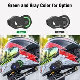 TMAX-M Motorcycle Helmet Bluetooth 5.0 Stereo Handsfree Headset NO Intercom Function for Walkie Talkie Moto Interphone FM Radio