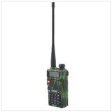 Camouflage baofeng Radio dualband UV-5R walkie talkie dual display 136-174/400-520MHz two way radio with free earpiece BF-UV5R