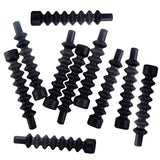 Dropship-10 Pcs Bike V Brake Dust-Proof Mountain Bicycle V Brake Cable Hose Rubber Boots Protective Hose Sleeve Cover Replacemen