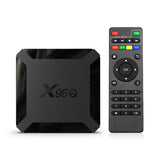 X96Q TV BOX android 10 Allwinner H313 Quad Core Smart Tv Box Android 1G8G 2G16G Wifi 2.4G Media Player Set Top Box PK x96 mini