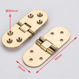 Silver Gold Brass Flap Hinges Self Supporting Folding Table Hinge Flush Mounted Furniture Hardware