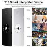 Real Time Intelligent Two-Way Instant Voice Translator simultaneo 40 Language Travel Business Speech Smart Translation