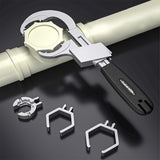 Adjustable Wrench Multifunctional Universal Open End Wrench Bathroom Spanner Multifunction Plumber Bathroom Repair Repair Tools